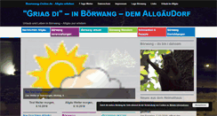 Desktop Screenshot of boerwang-online.de
